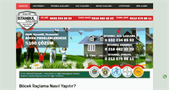 Desktop Screenshot of istanbulilaclama.com